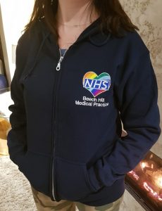 nurses nhs hoodies embroidered