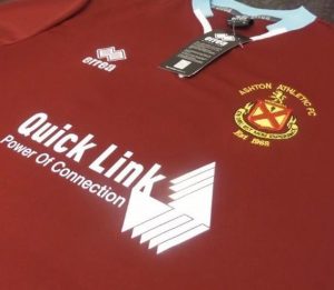 football kits printed embroidered wigan skelmerdale